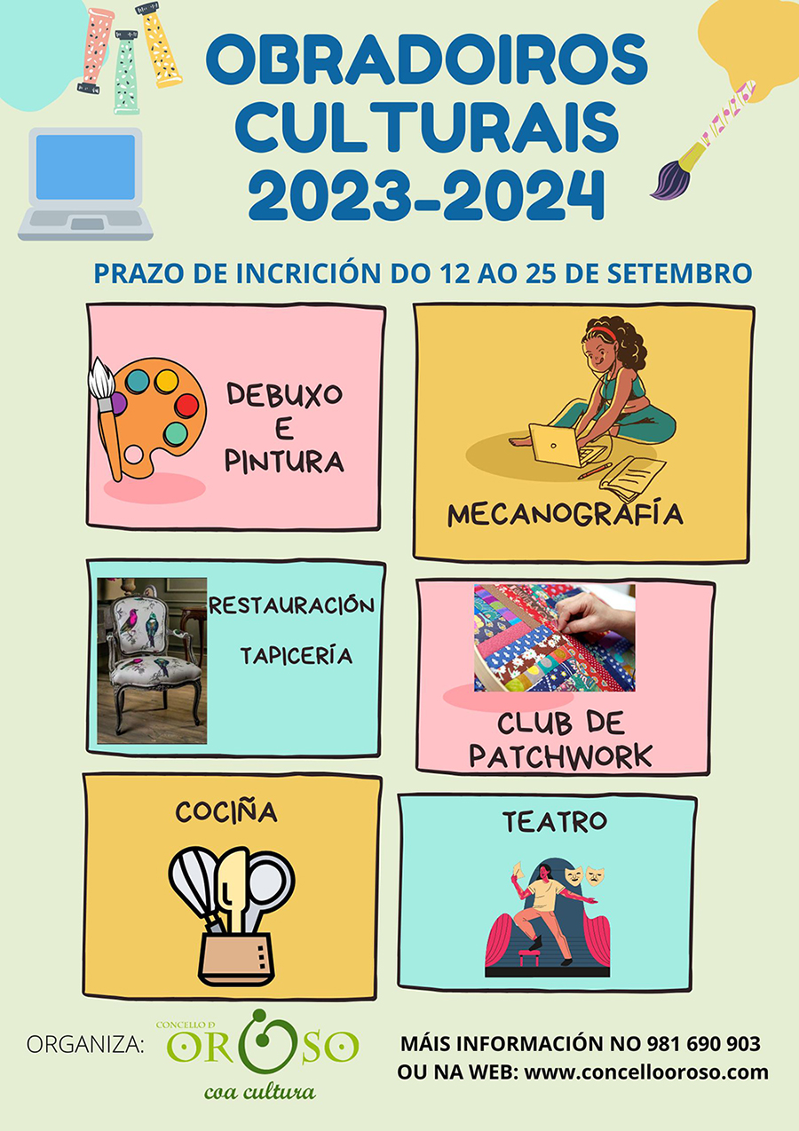 Obradoiros Culturais 2023-2024